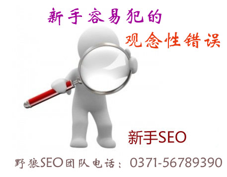 網(wǎng)站優(yōu)化過(guò)程中新手容易犯的觀念性錯(cuò)誤